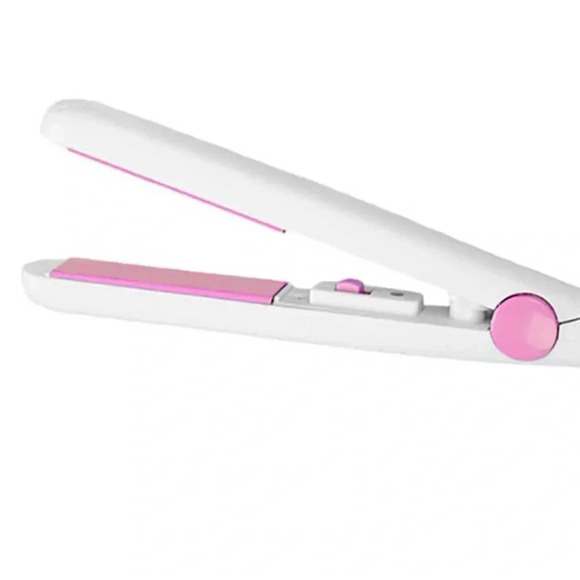 Smart Constant Temperature Mini Hair Straightener/Curler  Hairstyling Iron - Picture 3 of 5